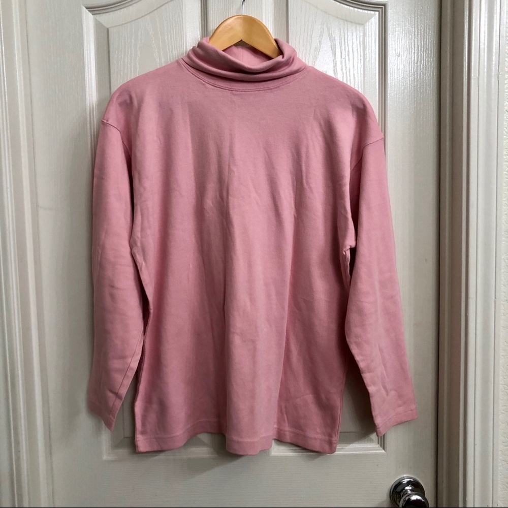 Moda Intl Turtleneck Pink Vintage Victoria Secret